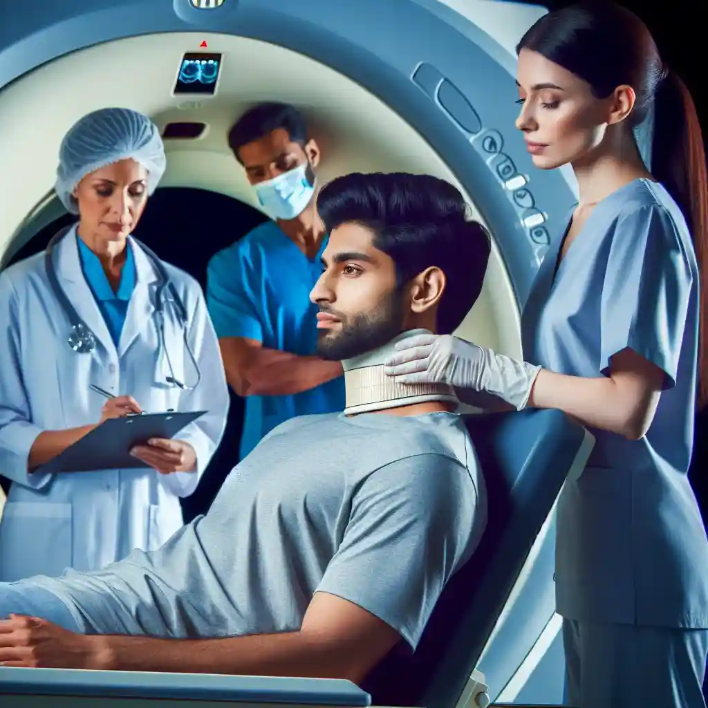 Как делают КТ шейного отдела